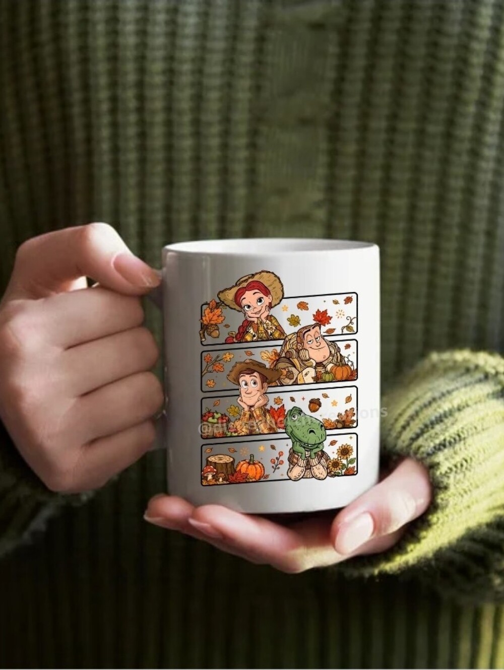Disney Autumn Toys Story Ceramic Mug